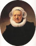 REMBRANDT Harmenszoon van Rijn Portrait of an eighty-three year-old Woman (mk33) oil painting picture wholesale